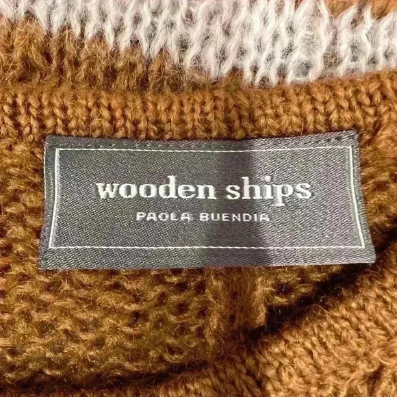 Wooden Ships. Loose knit dolman sleeve sweater. Size M/L - Picture 6 of 7